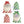 Load image into Gallery viewer, Vanilla Striped Santa Sack