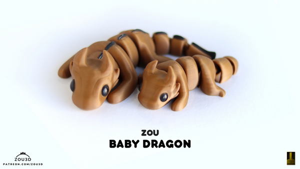 3D Printed Toys- ZOU3D