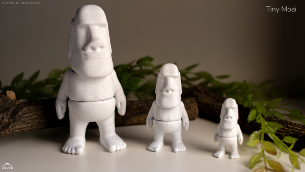 3D Printed Toys- ZOU3D