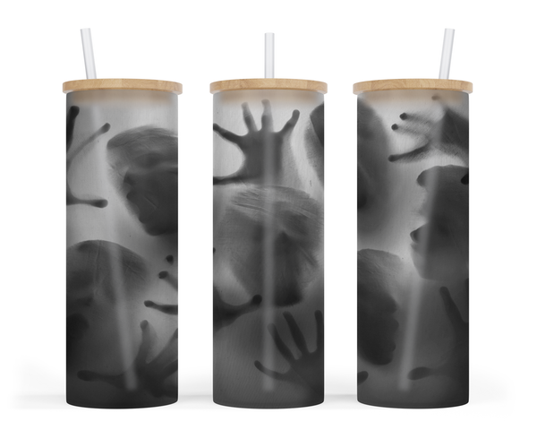 20oz. Frosted Skinny Glass Tumbler