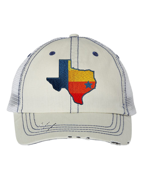 Texas Retro Sunset Cap