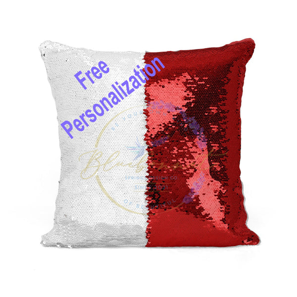 Custom Christmas Throw Pillows