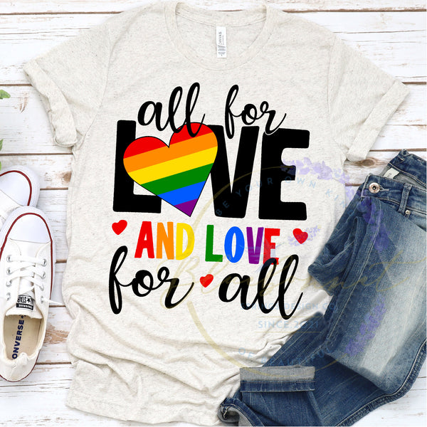 All for Love and Love for All