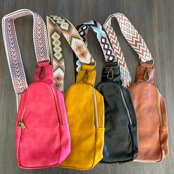 Crossbody Bags with Guitar Strap