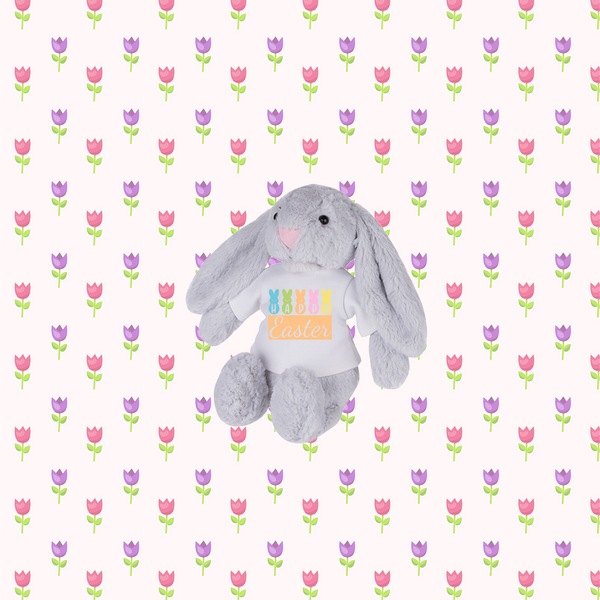 Plush Stuffed Bunny with Shirt