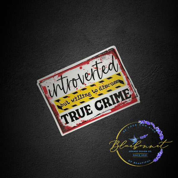 True Crime Stickers