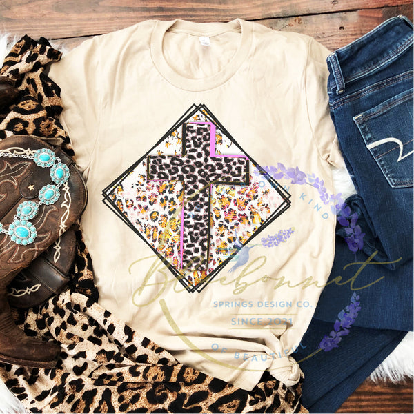 Leopard Boho Cross