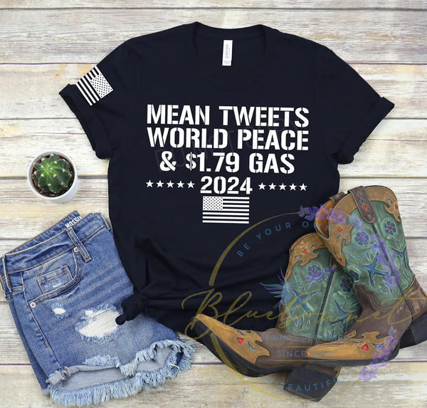 2024- Mean Tweets World Peace & $1.79 Gas