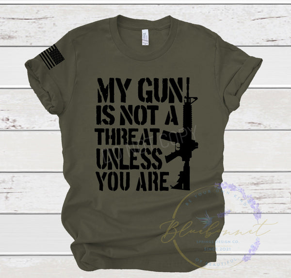 My Gun Is Not A Threat Unless You are