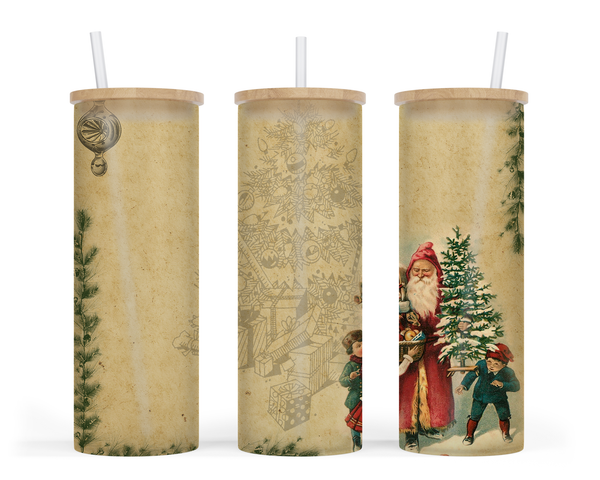 20oz. Frosted Skinny Glass Tumbler
