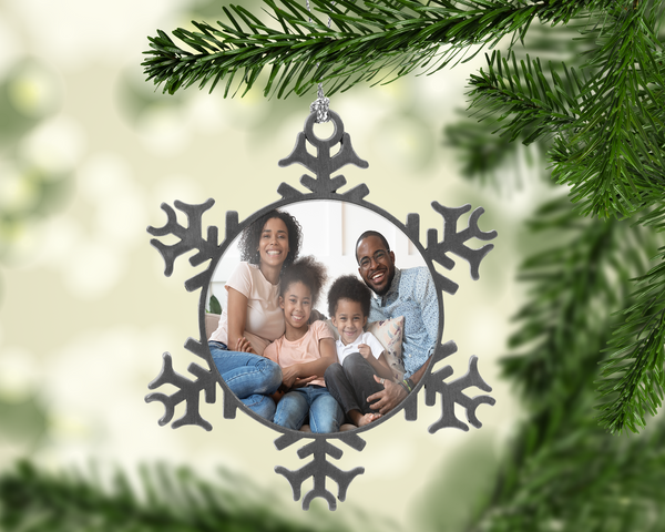 Pewter Snowflake Ornament