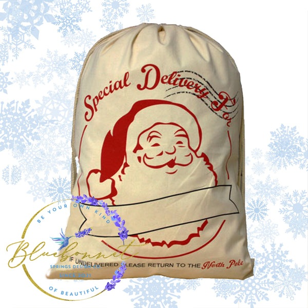 JUMBO Santa Sack- Special Delivery