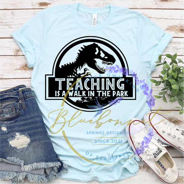 Teaching Is A Walk In The Park