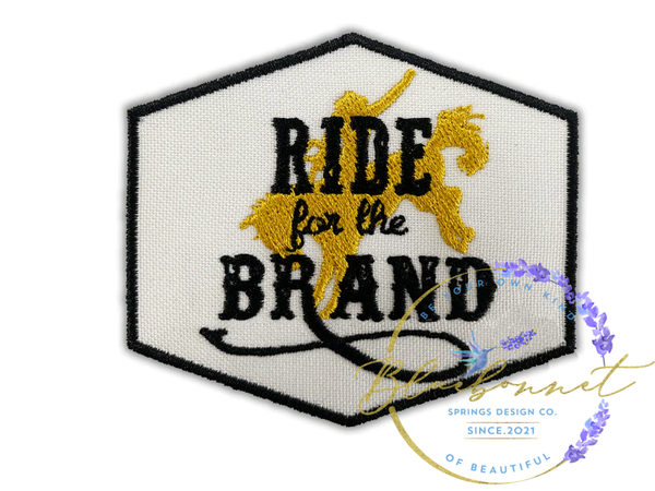 Ride for the Brand Patch